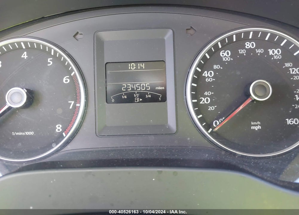 2012 VOLKSWAGEN JETTA 2.5L SE VIN: 3VWDP7AJ3CM372492