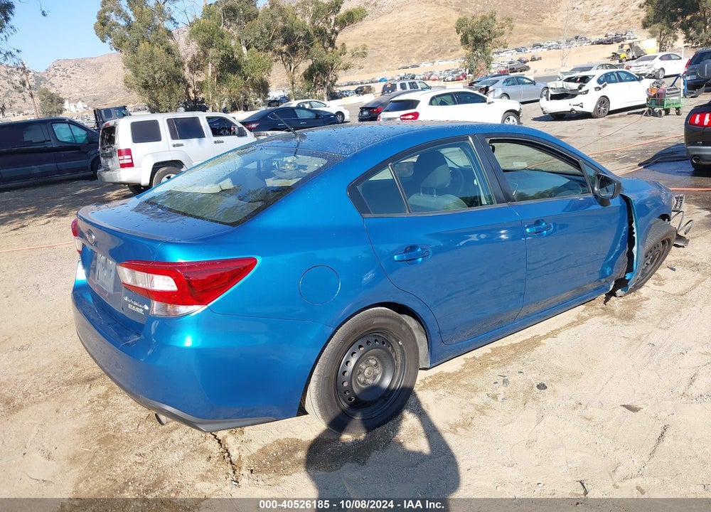 2017 SUBARU IMPREZA 2.0I VIN: 4S3GKAA60H3603171