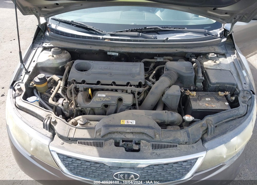 2013 KIA FORTE EX VIN: KNAFU4A20D5648028