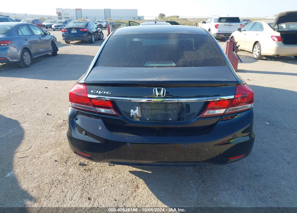 2013 HONDA CIVIC LX VIN: 19XFB2F57DE055495