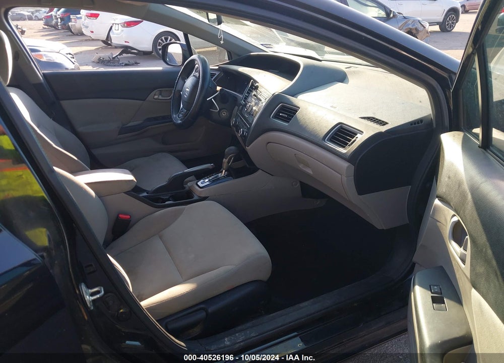 2013 HONDA CIVIC LX VIN: 19XFB2F57DE055495