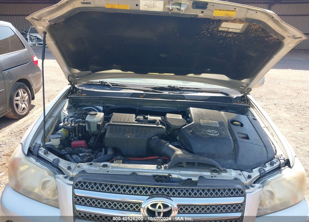 2006 TOYOTA HIGHLANDER HYBRID LIMITED V6 VIN: JTEDW21A760005459