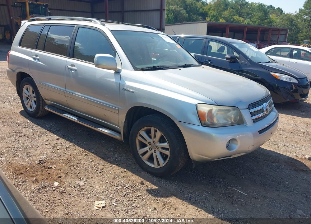 2006 TOYOTA HIGHLANDER HYBRID LIMITED V6 VIN: JTEDW21A760005459