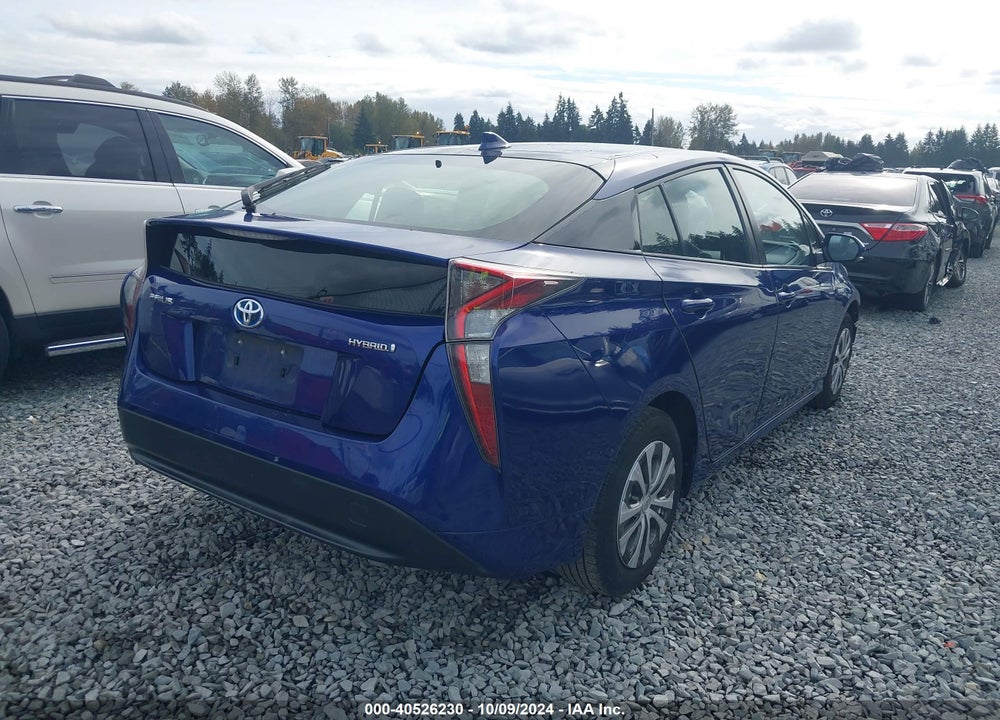 2016 TOYOTA PRIUS FOUR VIN: JTDKARFU7G3525456