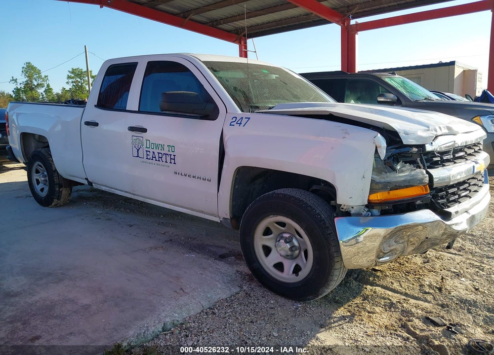 2018 CHEVROLET SILVERADO 1500 WT VIN: 1GCRCNEH6JZ154221