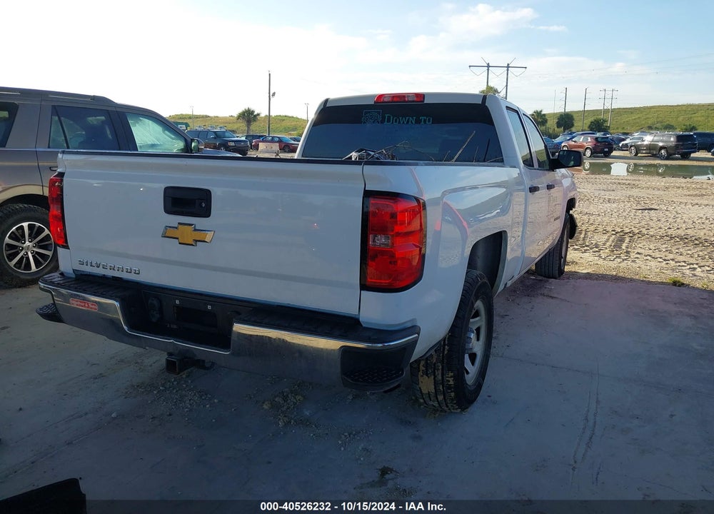 2018 CHEVROLET SILVERADO 1500 WT VIN: 1GCRCNEH6JZ154221