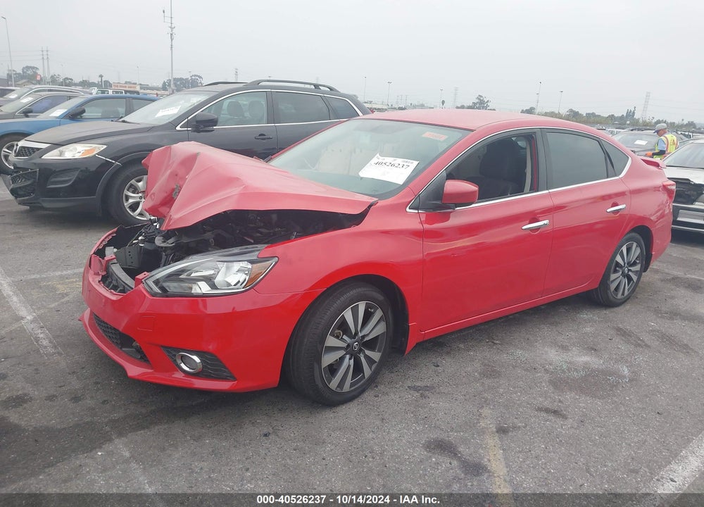 2018 NISSAN SENTRA SV VIN: 3N1AB7AP2JL608967