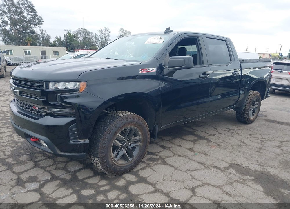 2020 CHEVROLET SILVERADO 1500 4WD SHORT BED LT TRAIL BOSS VIN: 1GCPYFED1LZ180689