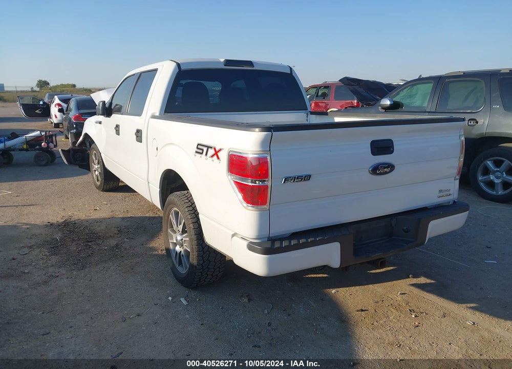 2014 FORD F-150 STX VIN: 1FTFW1CF0EKD44406