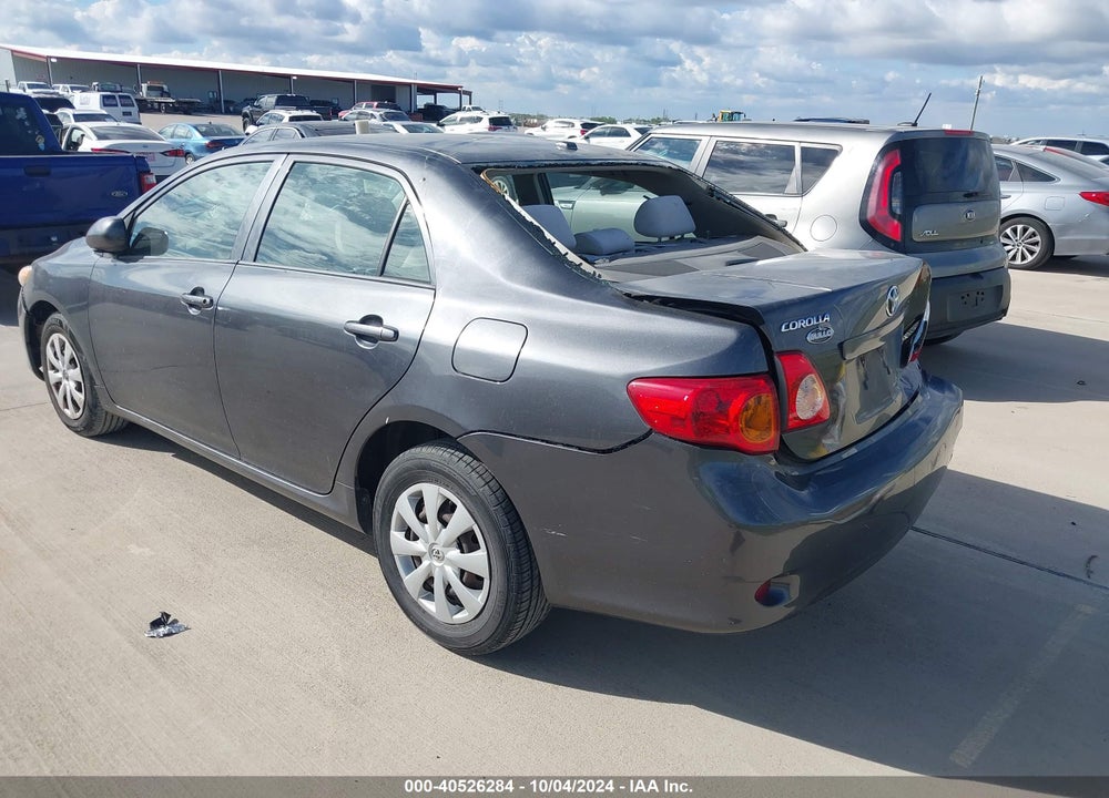 2009 TOYOTA COROLLA LE VIN: 1NXBU40E59Z135850