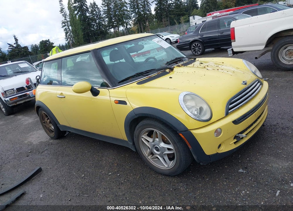 2005 MINI COOPER VIN: WMWRC33595TK60715