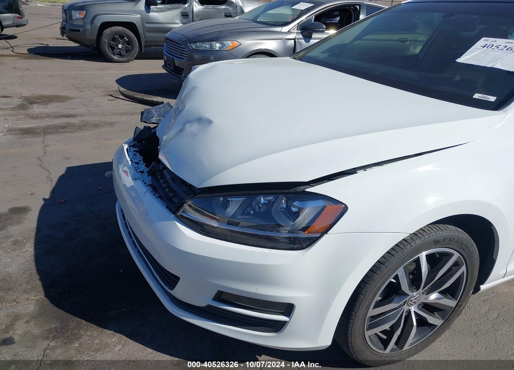 2015 VOLKSWAGEN GOLF TSI SE 4-DOOR VIN: 3VW217AU3FM043038