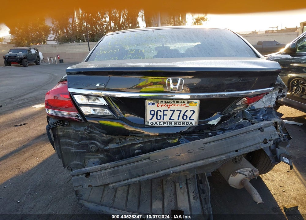 2014 HONDA CIVIC EX VIN: 19XFB2F85EE207771