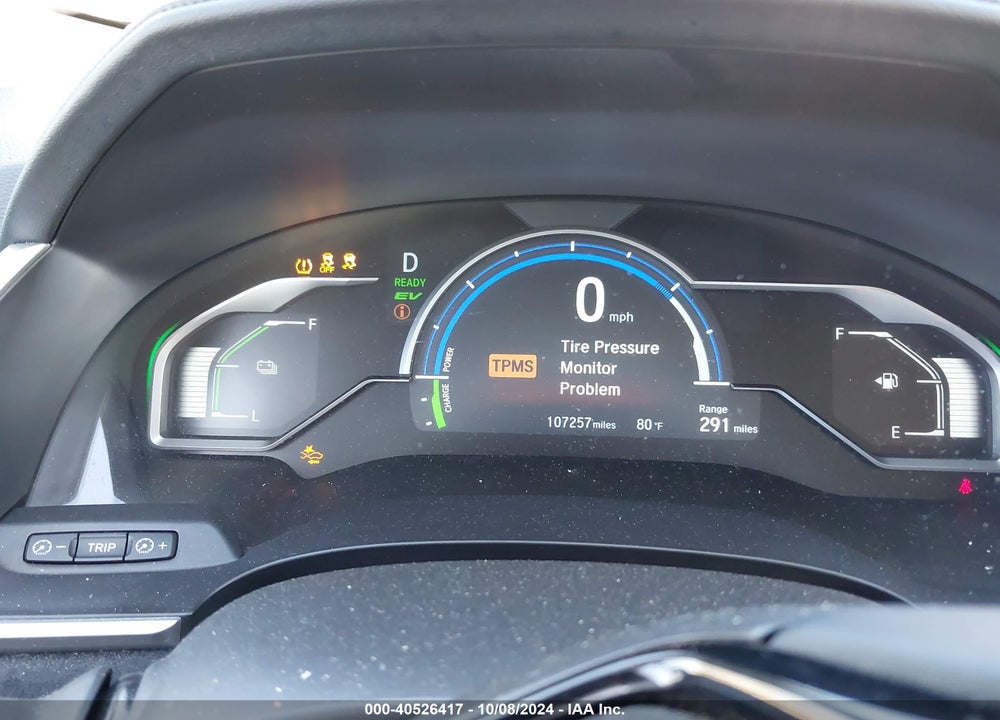 2018 HONDA CLARITY PLUG-IN HYBRID TOURING VIN: JHMZC5F34JC012342