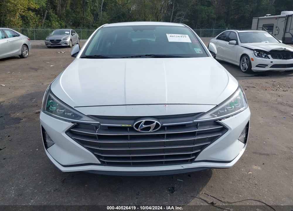 2019 HYUNDAI ELANTRA LIMITED VIN: 5NPD84LF7KH472266
