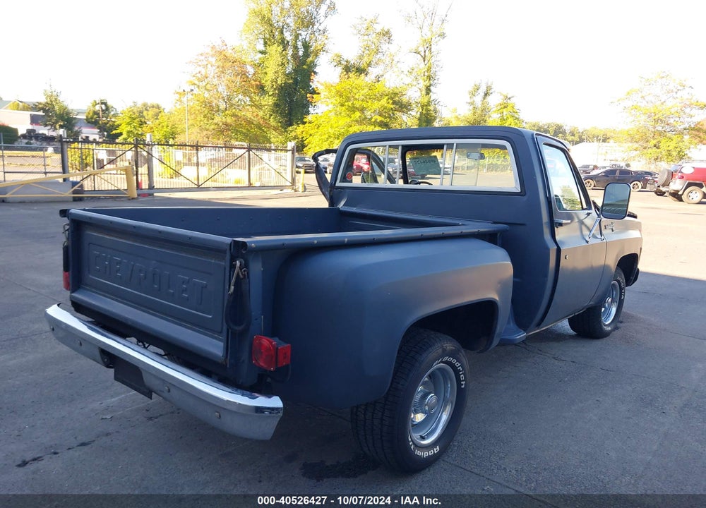 1977 CHEVROLET C10 VIN: CCL447Z132588
