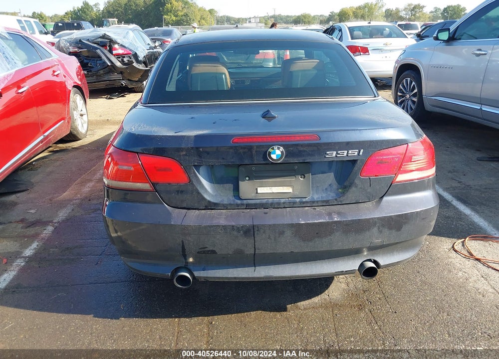 2008 BMW 335I VIN: WBAWL73578PX55843