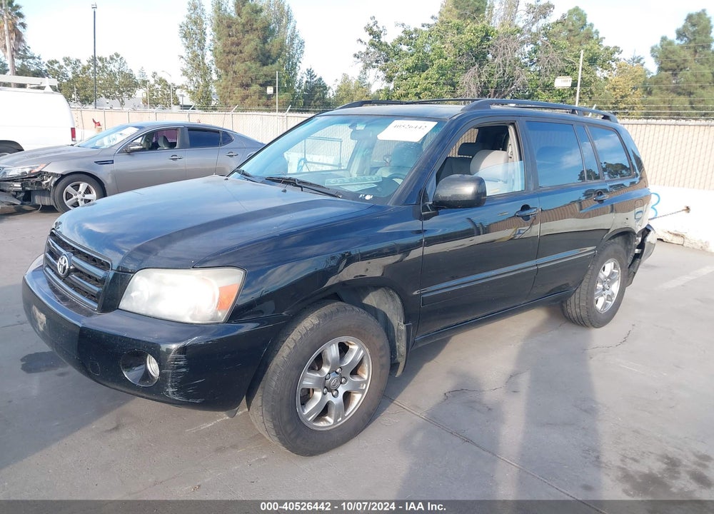 2005 TOYOTA HIGHLANDER V6 VIN: JTEDP21AX50074805