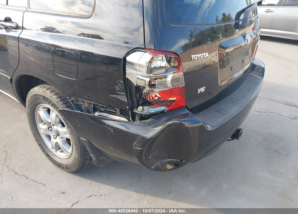 2005 TOYOTA HIGHLANDER V6 VIN: JTEDP21AX50074805