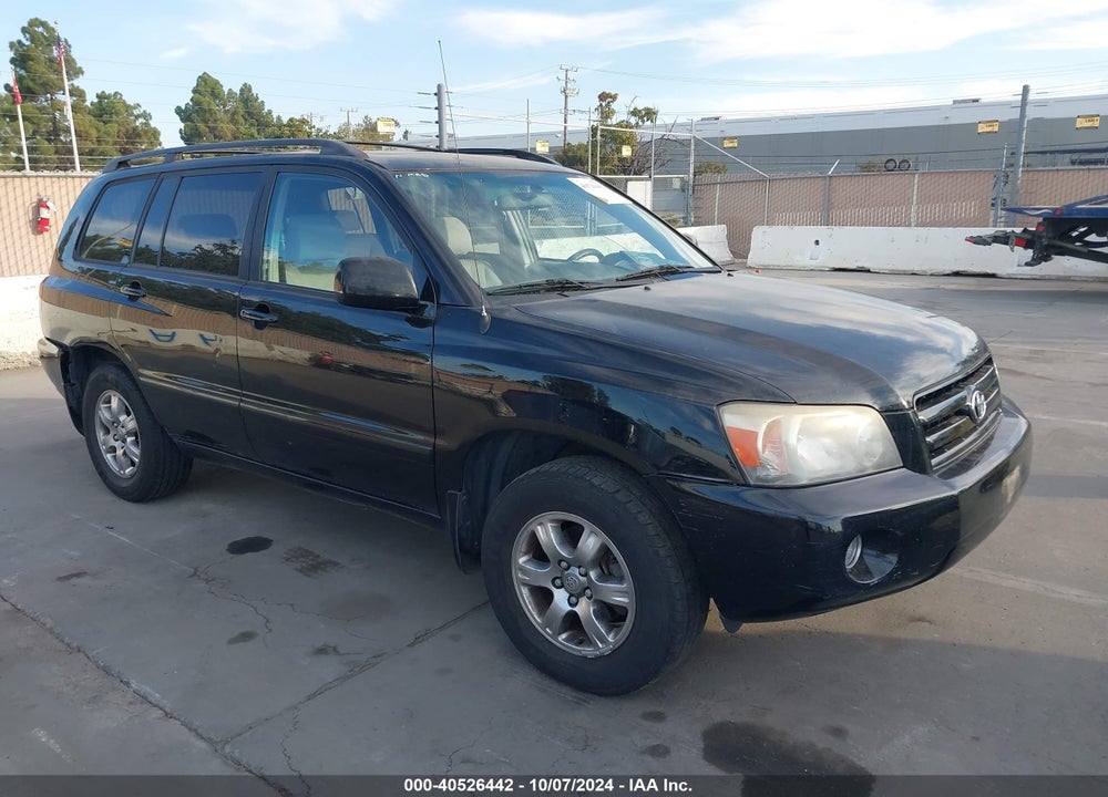 2005 TOYOTA HIGHLANDER V6 VIN: JTEDP21AX50074805