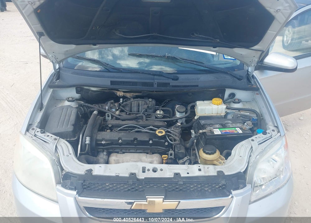 2007 CHEVROLET AVEO LS VIN: KL1TD56697B077109