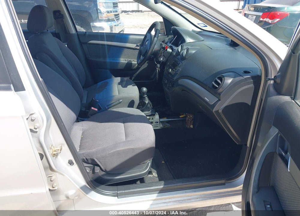 2007 CHEVROLET AVEO LS VIN: KL1TD56697B077109