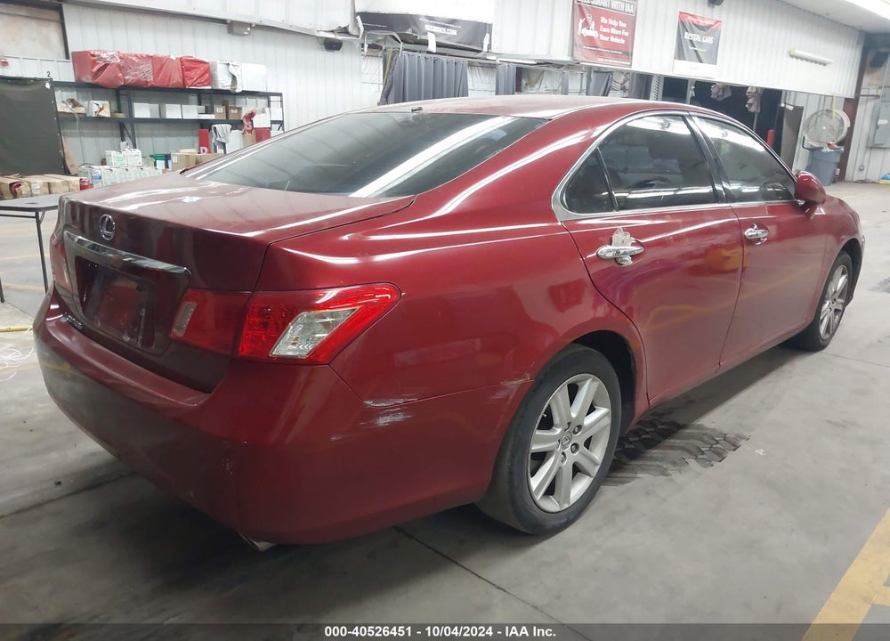 2009 LEXUS ES 350 VIN: JTHBJ46G292284992