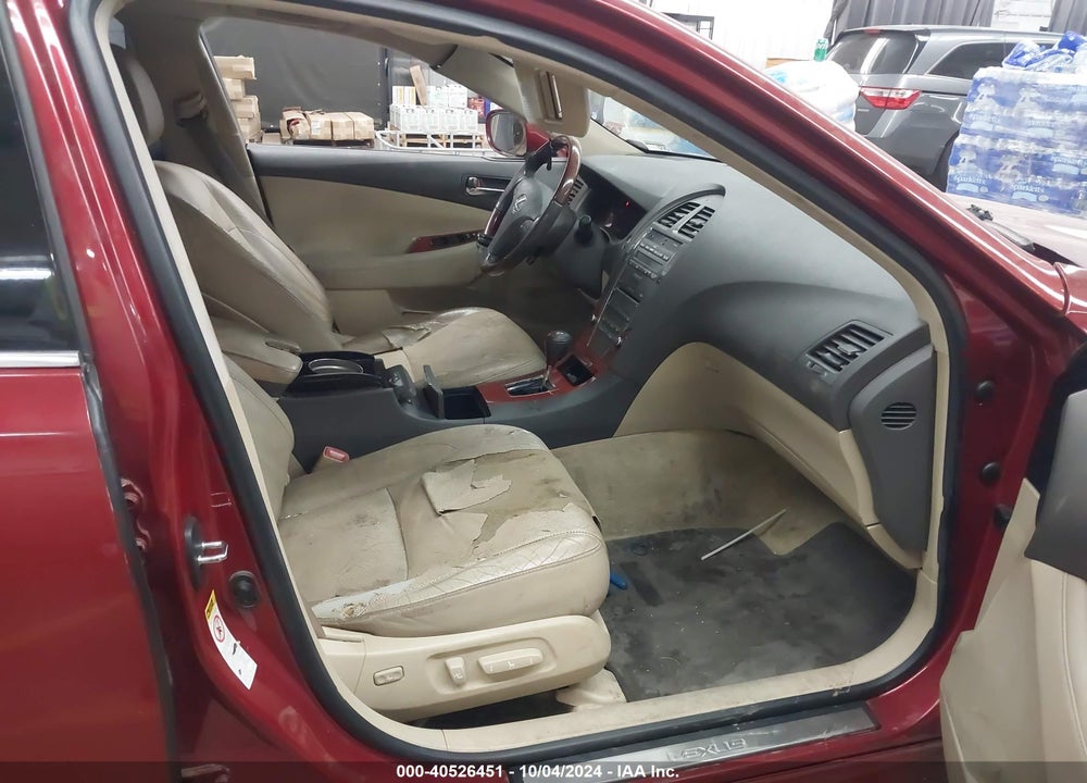 2009 LEXUS ES 350 VIN: JTHBJ46G292284992