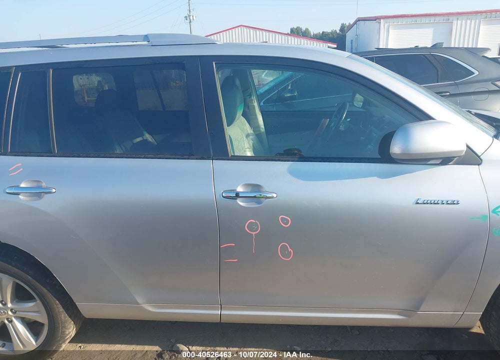 2010 TOYOTA HIGHLANDER LIMITED V6 VIN: JTEDK3EH2A2157087