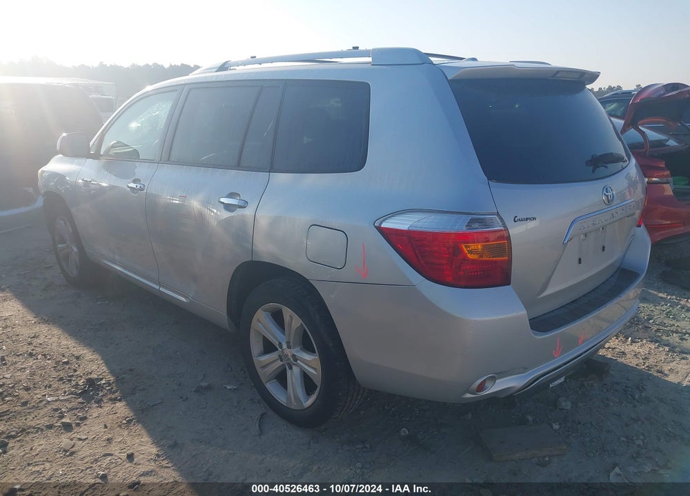 2010 TOYOTA HIGHLANDER LIMITED V6 VIN: JTEDK3EH2A2157087