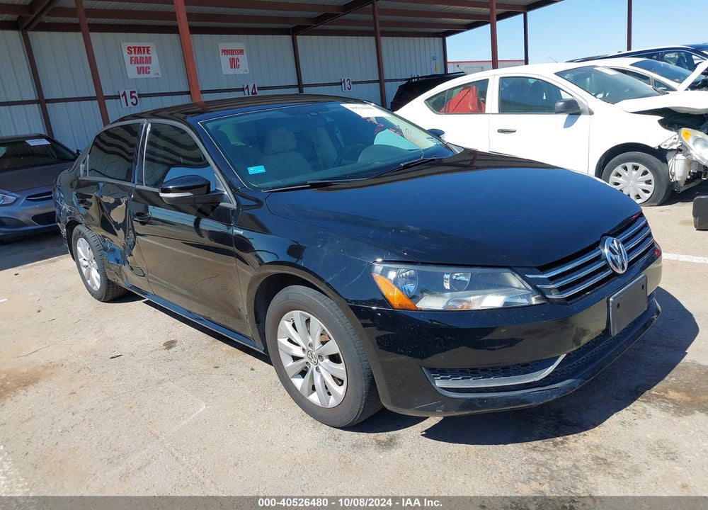 2014 VOLKSWAGEN PASSAT 1.8T WOLFSBURG EDITION VIN: 1VWAS7A34EC113534