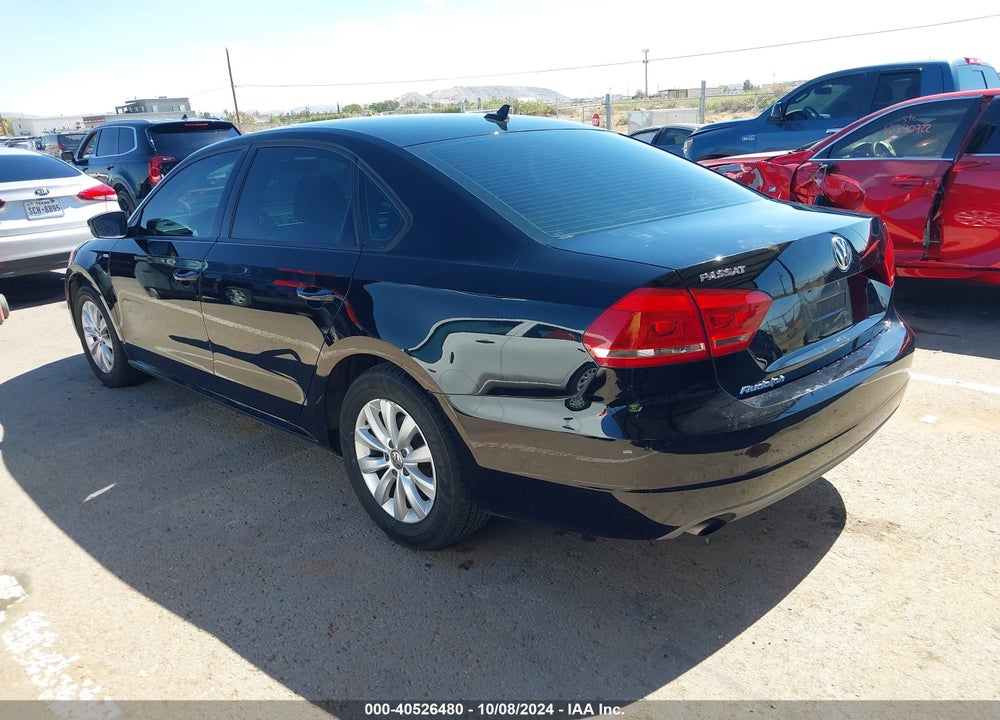 2014 VOLKSWAGEN PASSAT 1.8T WOLFSBURG EDITION VIN: 1VWAS7A34EC113534