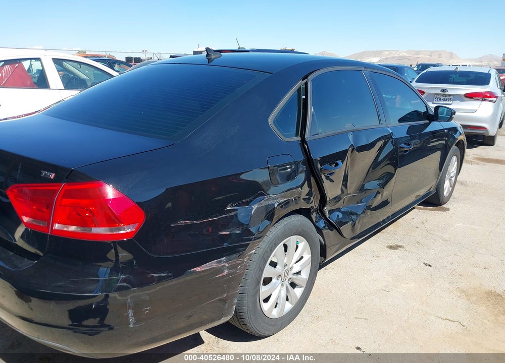 2014 VOLKSWAGEN PASSAT 1.8T WOLFSBURG EDITION VIN: 1VWAS7A34EC113534