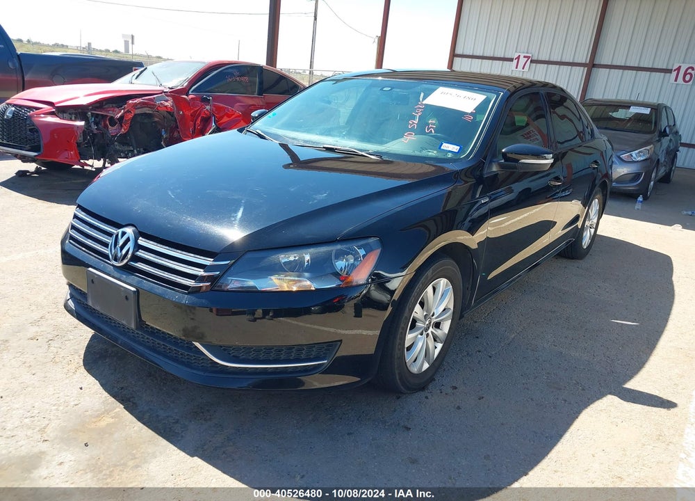 2014 VOLKSWAGEN PASSAT 1.8T WOLFSBURG EDITION VIN: 1VWAS7A34EC113534