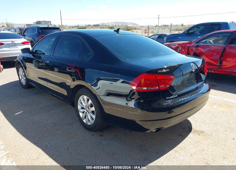 2014 VOLKSWAGEN PASSAT 1.8T WOLFSBURG EDITION VIN: 1VWAS7A34EC113534