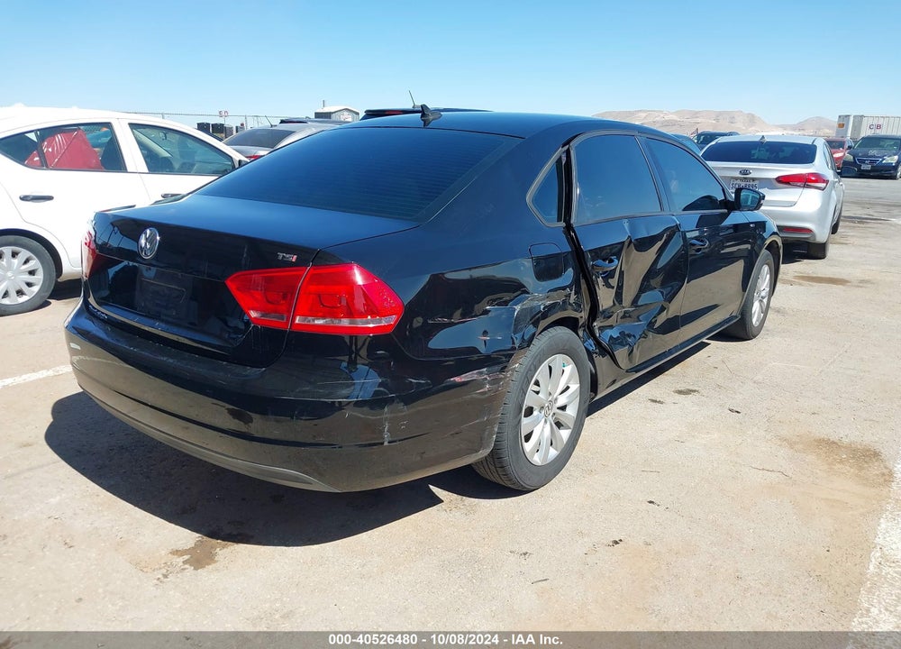 2014 VOLKSWAGEN PASSAT 1.8T WOLFSBURG EDITION VIN: 1VWAS7A34EC113534