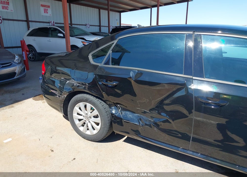 2014 VOLKSWAGEN PASSAT 1.8T WOLFSBURG EDITION VIN: 1VWAS7A34EC113534