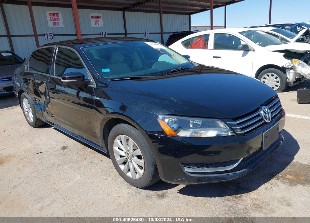 2014 VOLKSWAGEN PASSAT 1.8T WOLFSBURG EDITION VIN: 1VWAS7A34EC113534