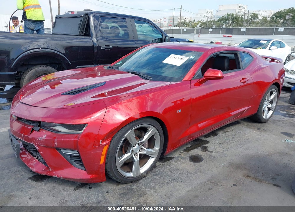 2018 CHEVROLET CAMARO 2SS VIN: 1G1FH1R76J0100543