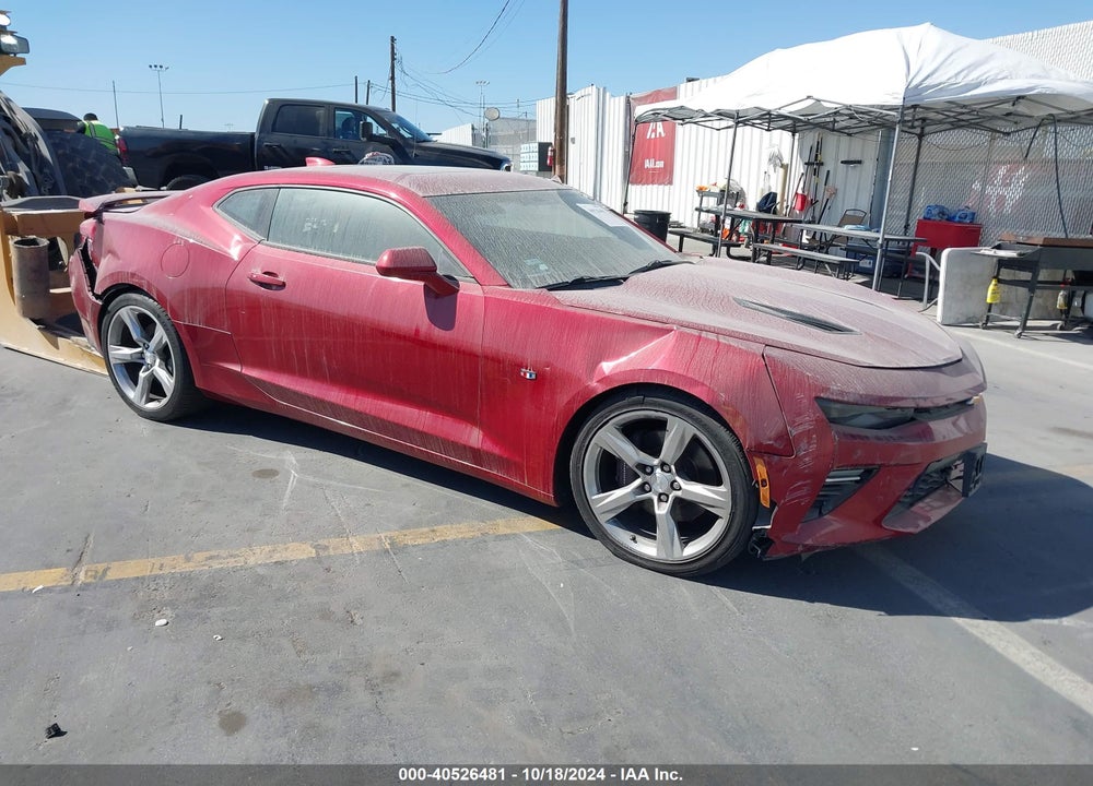 2018 CHEVROLET CAMARO 2SS VIN: 1G1FH1R76J0100543