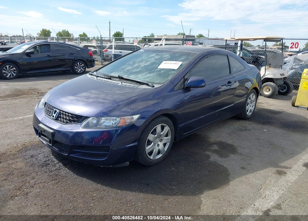 2009 HONDA CIVIC LX VIN: 2HGFG12639H501195
