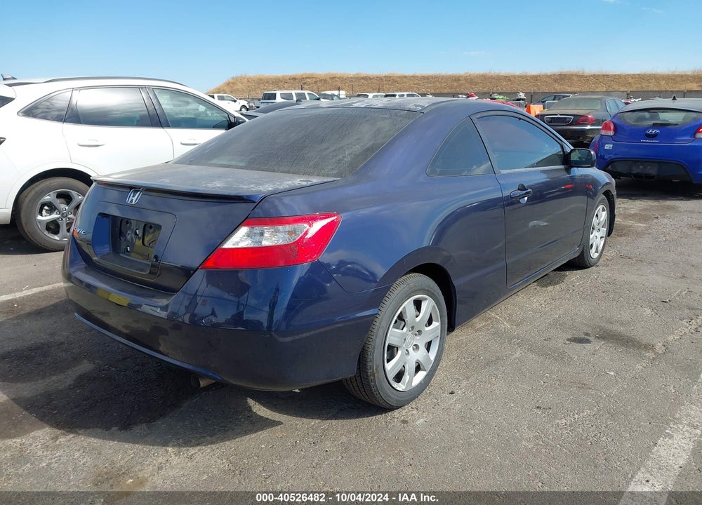 2009 HONDA CIVIC LX VIN: 2HGFG12639H501195