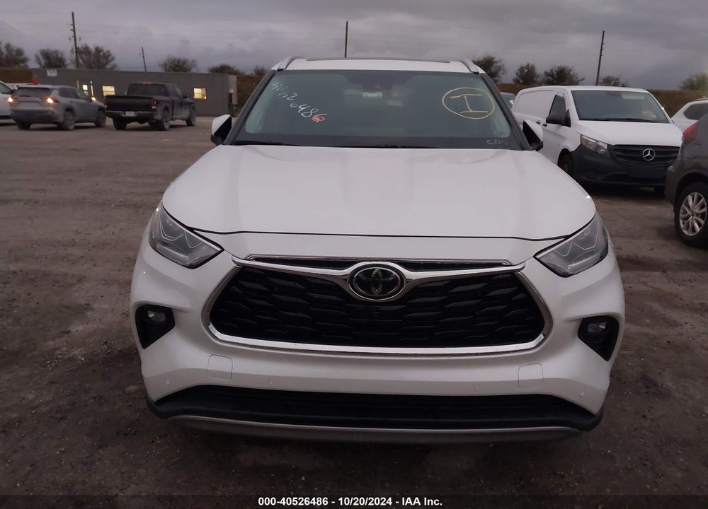 2024 TOYOTA HIGHLANDER PLATINUM VIN: 5TDKDRAH4RS539608