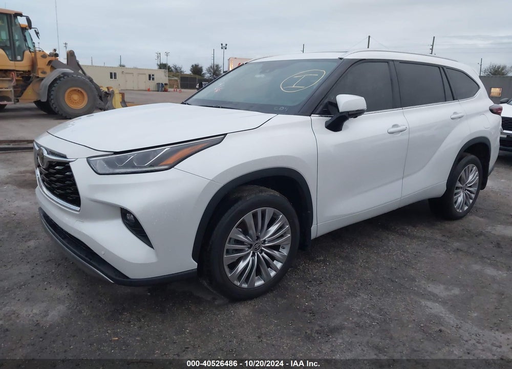 2024 TOYOTA HIGHLANDER PLATINUM VIN: 5TDKDRAH4RS539608