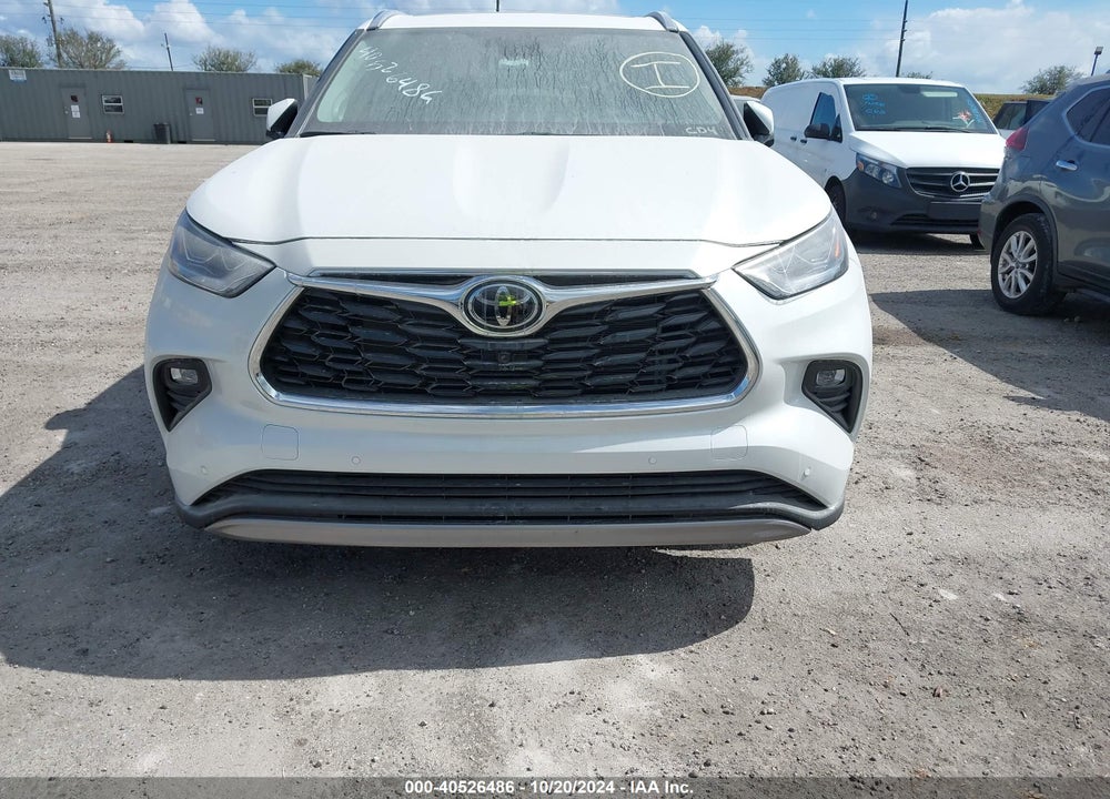 2024 TOYOTA HIGHLANDER PLATINUM VIN: 5TDKDRAH4RS539608