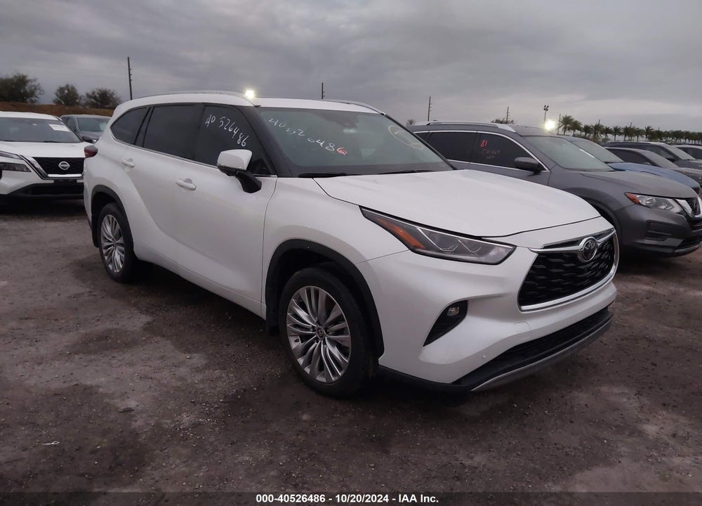 2024 TOYOTA HIGHLANDER PLATINUM VIN: 5TDKDRAH4RS539608