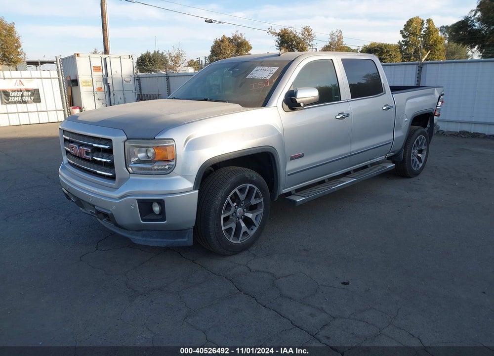 2014 GMC SIERRA 1500 SLT VIN: 3GTU2VEC8EG219612
