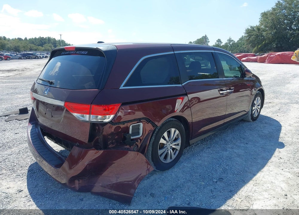 2016 HONDA ODYSSEY EX-L VIN: 5FNRL5H68GB161812