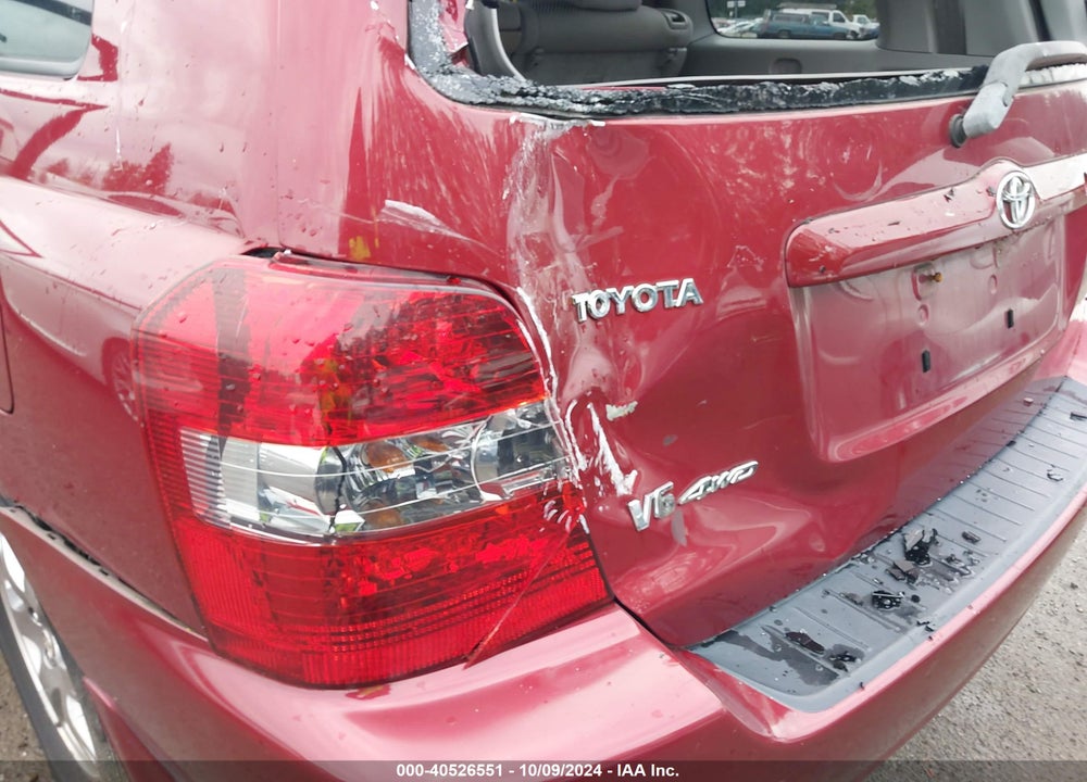 2005 TOYOTA HIGHLANDER V6 VIN: JTEEP21A550112073