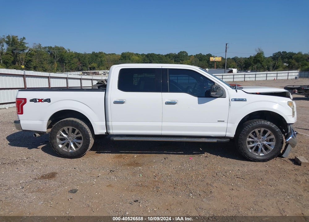 2016 FORD F-150 XLT VIN: 1FTEW1EG8GKE53278